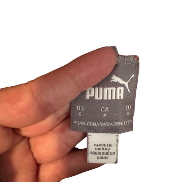 Puma Blush Pink Athletic Running Stretch Full Length Leggings Women Sz S - Picture 9 of 10